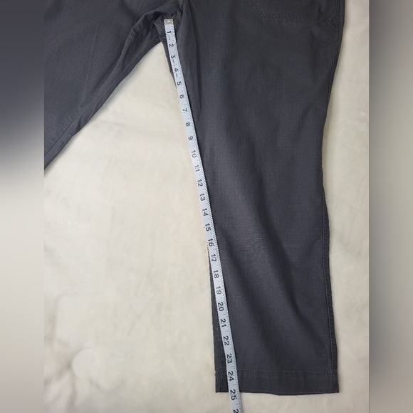 Eddie Bauer Ripstop Adventure Ankle Pants. 14P Carbon - Picture 7 of 14